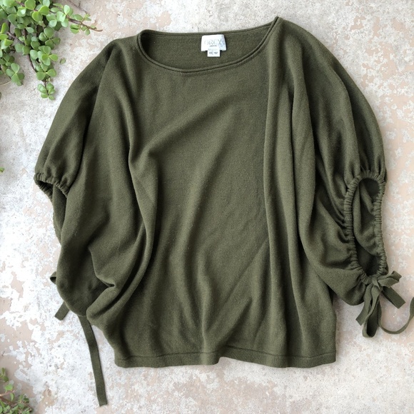 Jason Wu Tops - Grey by Jason Wu Boxy Olive Green Top